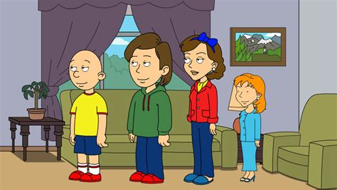 Caillou Gets Grounded Characters by ErikWheelerYT on DeviantArt