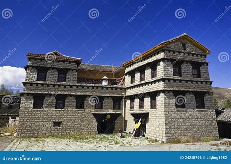 Tibet House Royalty Free Stock Image - Image: 24288796