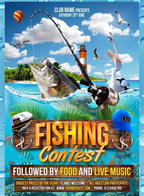 20+ Fishing Flyer Templates - Free & Premium Download