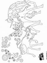 Mia And Me Coloring Pages sketch template