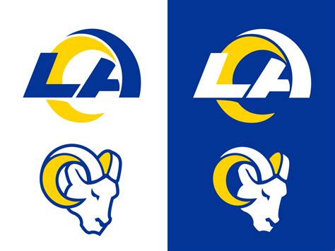 Reworked LA Rams Logo | La rams, ? logo, Nfl teams logos