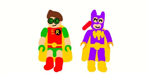 LEGO Dimensions - Robin And Batgirl by Elbeno62 on DeviantArt