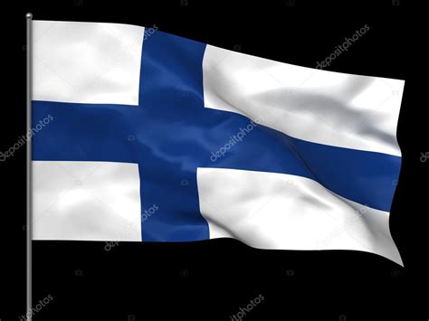 Finnish flag Stock Photo by ©oorka5 64781117