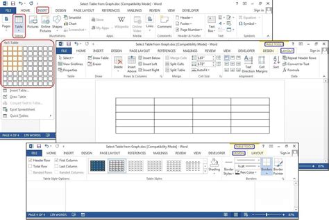 How to create and customize tables in Microsoft Word – Askit | Solutii ...