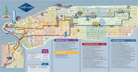 Hop On Hop Off Bus New York Route Map – Get Latest Map Update