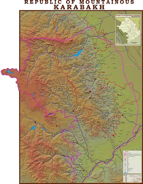 Artsakh Map | Map, Historical maps, Military history