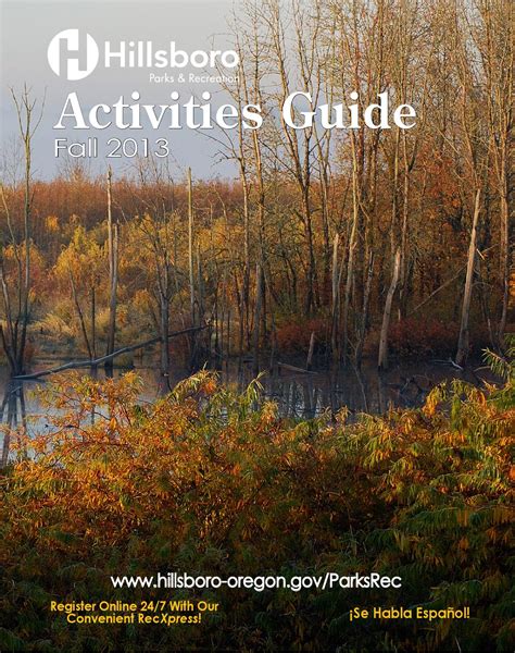 Hillsboro Parks & Recreation Fall 2013 Activities guide by City of ...