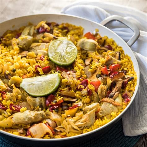 Spanish Vegan Paella - Bursting with Flavor! - Delicious Everyday