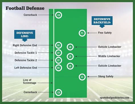 Football Positions Guide: Offensive, Defensive, and Special Teams | Football positions, American ...