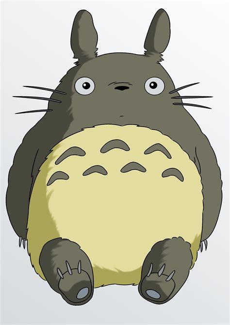 Japanese cartoon characters, Totoro, Japanese cartoon