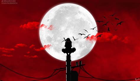 Itachi Moon Wallpapers - Wallpaper Cave