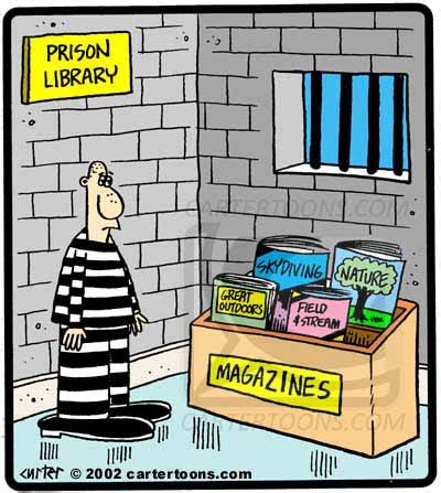 Prison Library Magazines