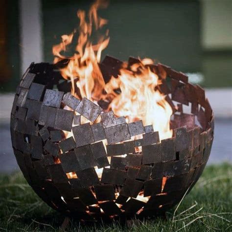 Top 60 Best Metal Fire Pit Ideas - Steel Backyard Designs