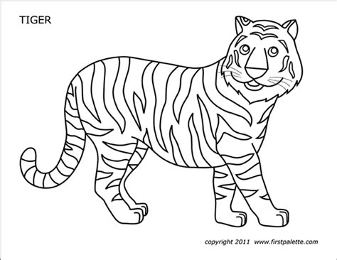 31+ Circus Tiger Coloring Pages | harrumg