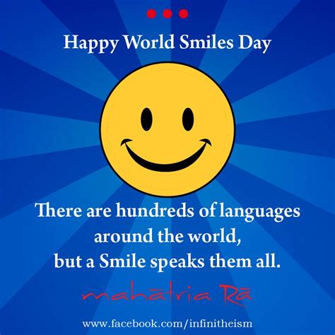 "There are hundreds of languages around the world, but a Smile speaks ...