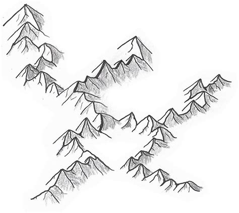 Mountain Drawing / See more ideas about mountain drawing, mountain ...