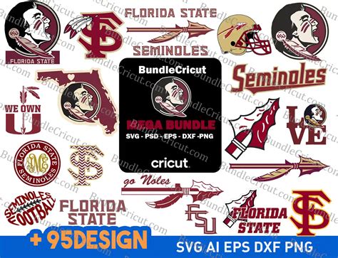 Florida seminoles svg,Florida State Seminoles Logo Bundle Svg, NCAA ...