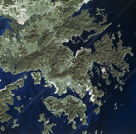 Hong Kong Map And Satellite Image