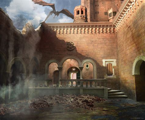 Red Keep Main: Courtyard by Kieran Belshaw : ImaginaryWesteros