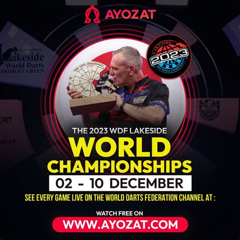 WDF World Championships to be broadcasted on AYOZAT TV & AYOZAT STREAM - IssueWire