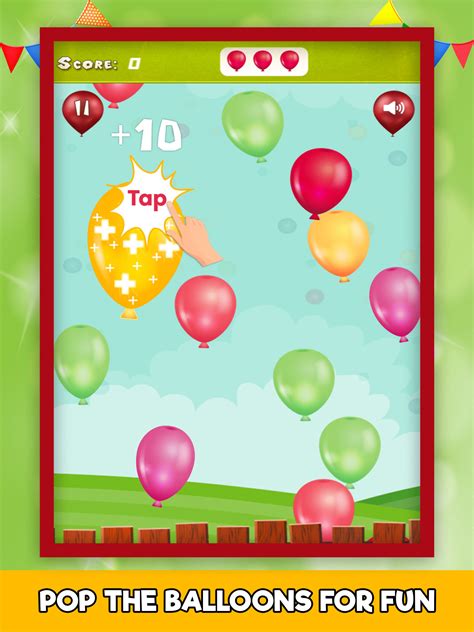 Free Baby Balloon Pop App - Pop Balloon App For Kids