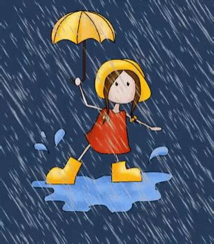 Girl Rain GIF - Girl Rain Animated - Discover & Share GIFs