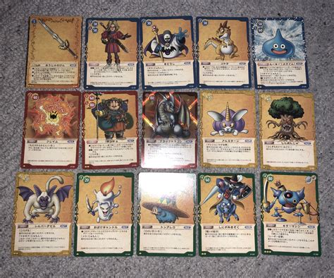 My (very small) Dragon Quest Trading Card Game Collection! : r/dragonquest