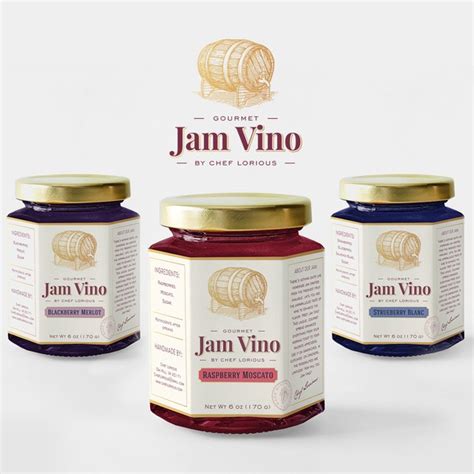 Jam Label Design / Creative Packaging Label Design Jar And Jam Image ...