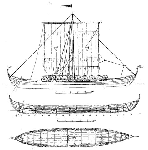 vikingship.gif (1012×1024) | Viking ship, Vikings, Boat plans