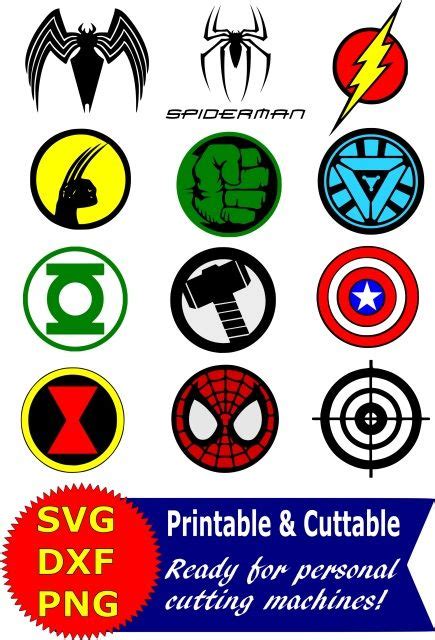 Superhero logos, superhero svg bundle including hulk svg, captain ...