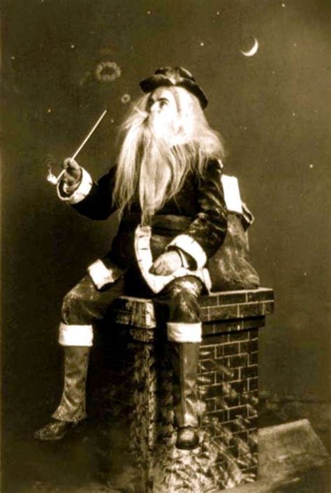 These 30 Creepy Vintage Santa Claus Photos That Will Give You Nightmares ~ Vintage Everyday