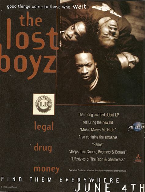 HipHop-TheGoldenEra: Album Review : The Lost Boyz - Legal Drug Money - 1996