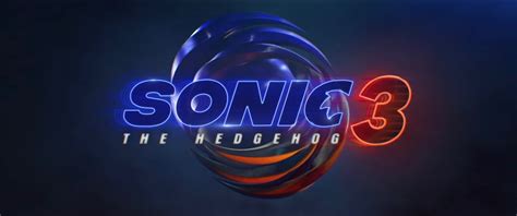 Sonic the Hedgehog 3 Movie Logo Revealed - Media - Sonic Stadium