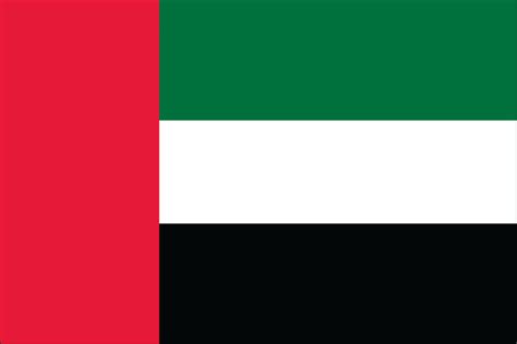 United Arab Emirates Flag