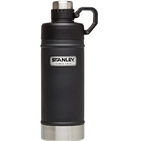 Stanley Classic 18oz. Vacuum Water Bottle, Matte Black