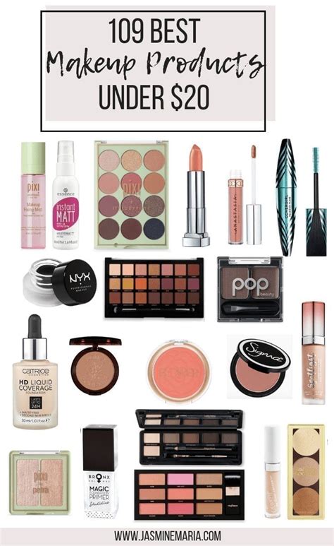 109 Best Makeup Products Under $20 - Jasmine Maria