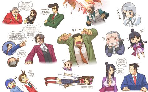 Phoenix Doodles | Phoenix Wright: Ace Attorney | Know Your Meme