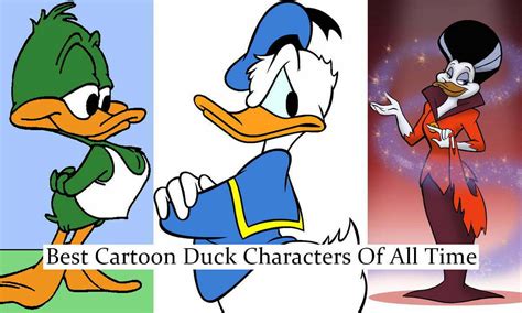 20 Best Cartoon Duck Characters Of All Time - Siachen Studios