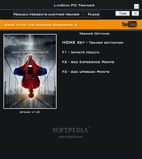 The Amazing Spider-Man 2 +3 Trainer for 1.0 Download, Screenshots