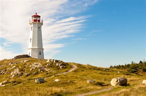 Louisbourg Light. All kinds of beautiful lighthouses like this in Nova ...