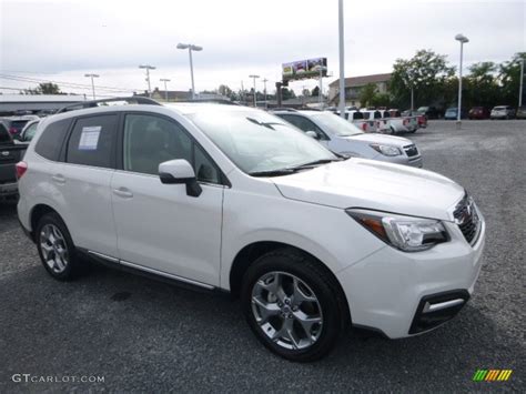 2017 Crystal White Pearl Subaru Forester 2.5i Touring #116314337 Photo #16 | GTCarLot.com - Car ...