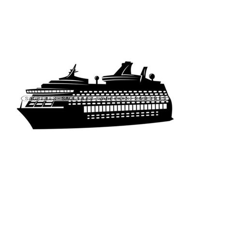 Cruise Ship 7 SVG, Cruise Ship SVG, Cruise Ship Clipart, Cru - Inspire ...