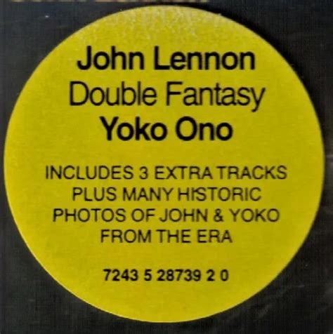 CD JOHN LENNON Double Fantasy Digitally Remastered 3 Extra Tracks UK/EU 2000 nm EUR 16,50 ...