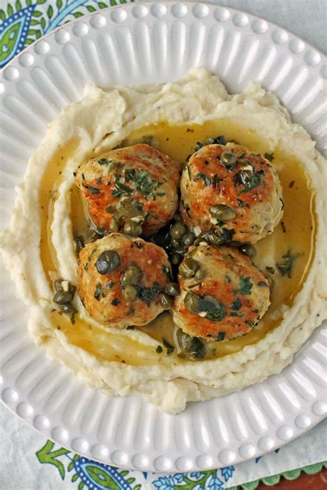 Chicken Piccata Meatballs - Emily Bites | Recipe in 2024 | Meat appetizers, Chicken piccata ...