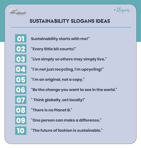 105+ Creative Sustainability Slogans Taglines & Ideas - Tiplance