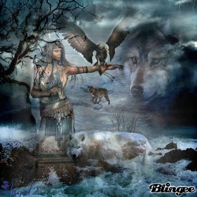 Indian Wolf Spirit | indian wolf spirit tags indian spirit wolf | Native american art, Native ...