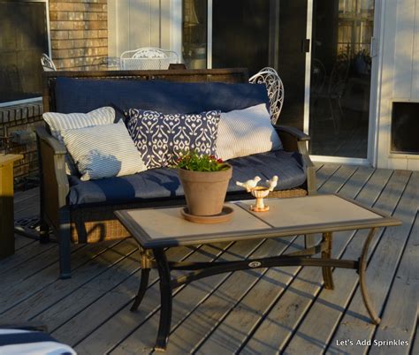 Let's Add Sprinkles: New Deck Cushions Or New Deck Furniture?