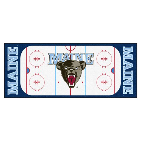 Maine Black Bears Hockey Rink Runner Mat x 29.5 x 72