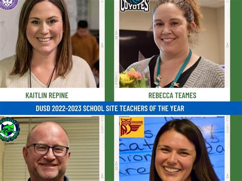 Dublin Unified Names Teachers Of The Year | Dublin, CA Patch