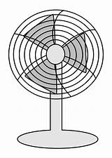 Dibujo De Ventilador Para Colorear  Img 28622 sketch template